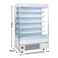 Réfrigérateur d&#39;affichage ouvert de supermarché commercial à vendre